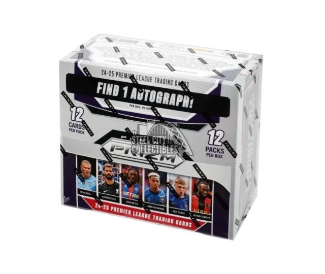 2024-25 Panini Prizm English Premier League Soccer Hobby Box Vásárold meg a Cardverse webshopban