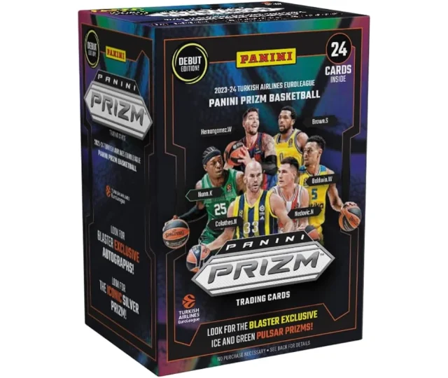 2023/24 Panini Prizm Turkish Airlines EuroLeague Basketball 6-Pack Blaster Box Vásárold meg a Cardverse webshopban