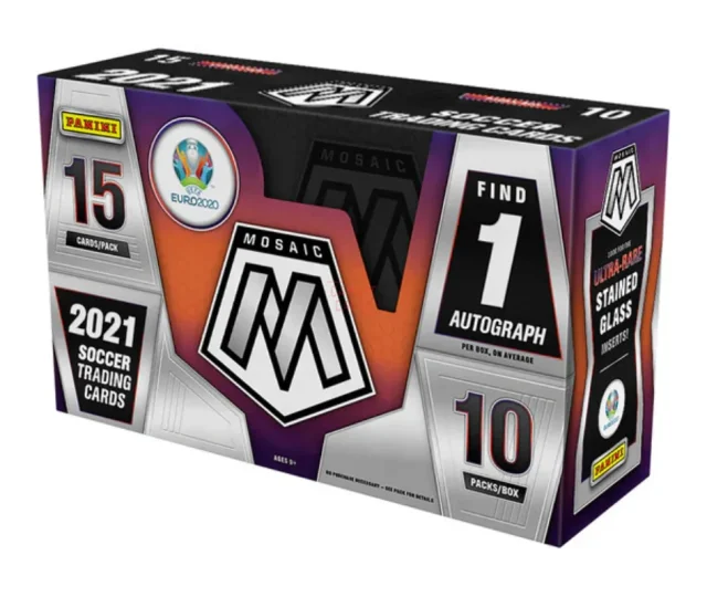 2020-21 Panini Mosaic EURO Soccer Hybrid H2 Box Vásárold meg a Cardverse webshopban