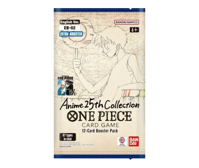 One Piece Anime 25th Collection Booster Vásárold meg a Cardverse webshopban
