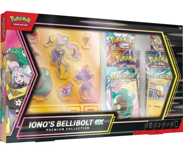 Iono’s Bellibolt ex Premium Collection Vásárold meg a Cardverse webshopban