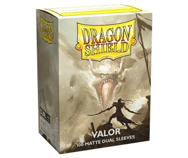 Dragon Shield – Standard Size Dual Matte Sleeves – Valor (100 darab) Vásárold meg a Cardverse webshopban