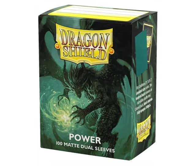 Dragon Shield – Standard Size Dual Matte Sleeves – Power (100 darab) Vásárold meg a Cardverse webshopban
