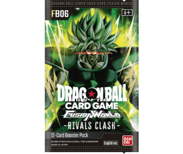 DBS Fusion World Rivals Clash (FB06) Booster Vásárold meg a Cardverse webshopban