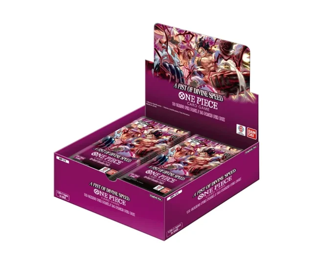 One Piece A Fist of Divine Speed Booster Box Vásárold meg a Cardverse webshopban