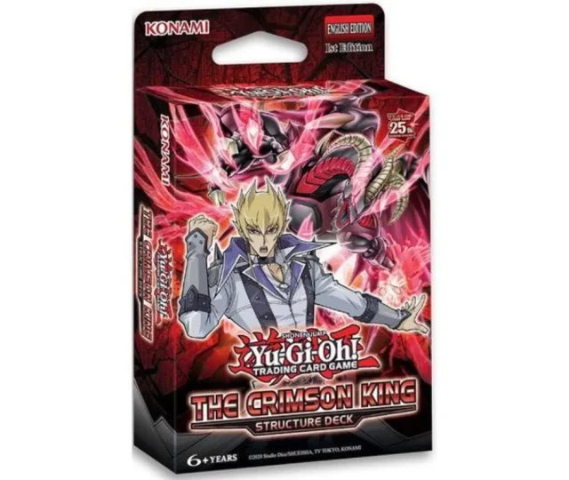 Yu-Gi-Oh! TCG Structure Deck The Crimson King Vásárold meg a Cardverse webshopban