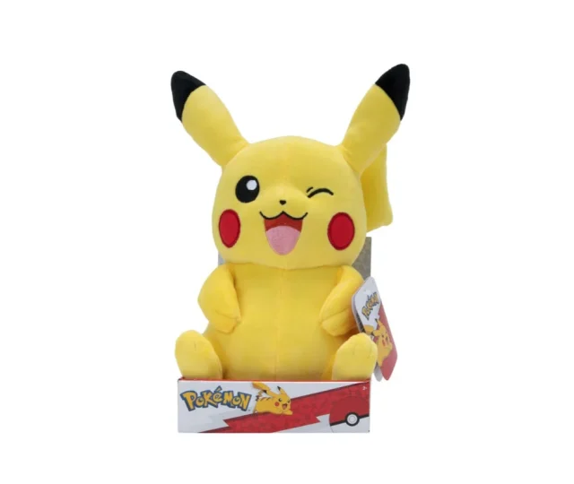 Pokémon Plush Figure Pikachu Winking 30 cm Vásárold meg a Cardverse webshopban