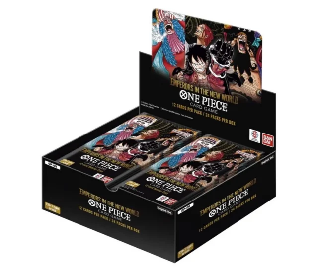 One Piece Card Game – Emperors in the New World (OP09)  Booster Box Vásárold meg a Cardverse webshopban
