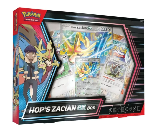 Hop’s Zacian ex Box Vásárold meg a Cardverse webshopban