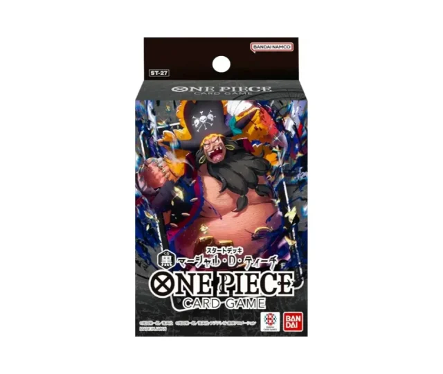 One Piece BLACK Marshall D. Teach Starter Deck Vásárold meg a Cardverse webshopban