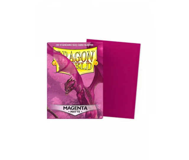 Dragon Shield – Standard Sleeves Matte (100 Sleeves) Magenta Vásárold meg a Cardverse webshopban