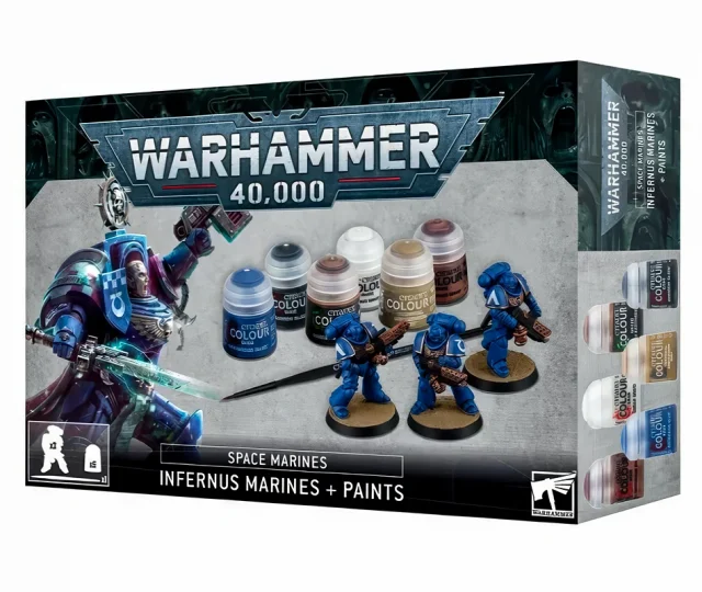 Infernus Marines + Paints Set Vásárold meg a Cardverse webshopban