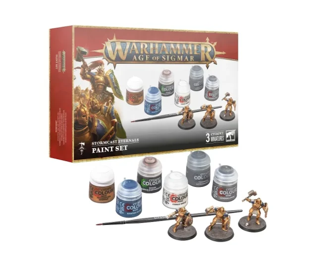 Age of Sigmar: Stormcast Eternals + Paint Set Vásárold meg a Cardverse webshopban