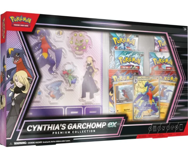 Cynthia’s Garchomp ex Premium Collection Vásárold meg a Cardverse webshopban