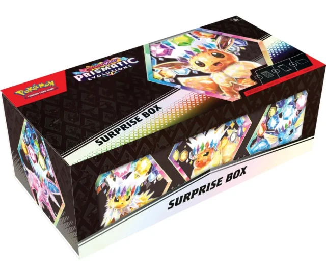 Scarlet & Violet 8.5: Prismatic Evolutions – Surprise Box Collection Vásárold meg a Cardverse webshopban