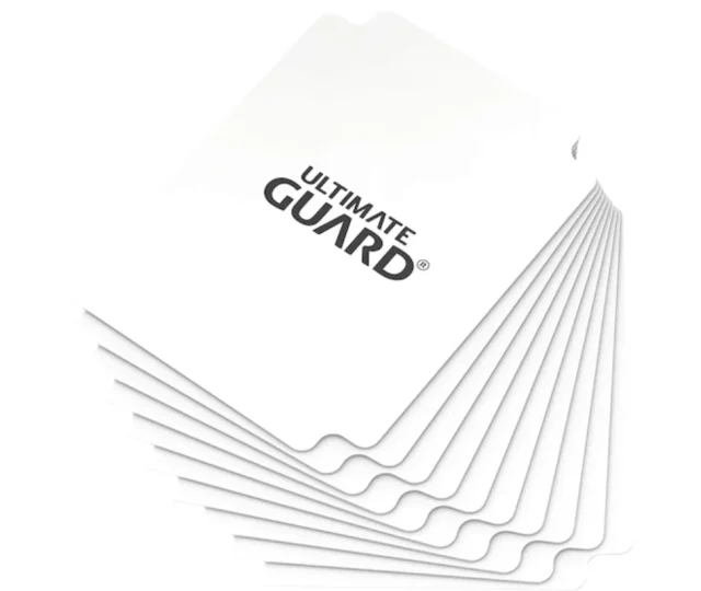 Ultimate Guard – Card Dividers Standard Size (10) – White Vásárold meg a Cardverse webshopban