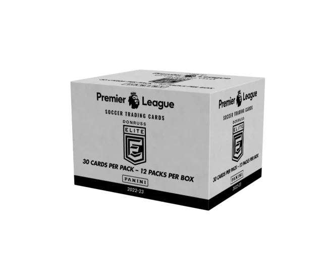 2022-23 Panini Donruss Elite Premier League EPL Soccer Fat Pack Box Vásárold meg a Cardverse webshopban