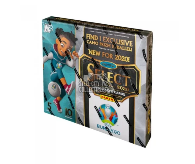 2019-20 Panini Select UEFA Euro Soccer Hobby Hybrid Box Vásárold meg a Cardverse webshopban