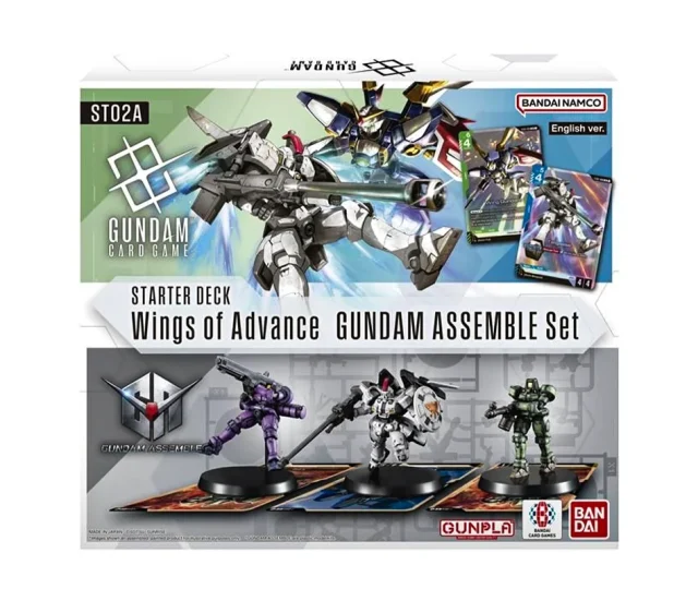 Gundam CG: Wings of Advance Assemble Starter Deck Vásárold meg a Cardverse webshopban