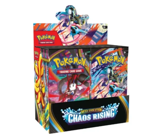 Pokémon TCG: Mega Evolution 4: Chaos Rising – Booster Display Vásárold meg a Cardverse webshopban