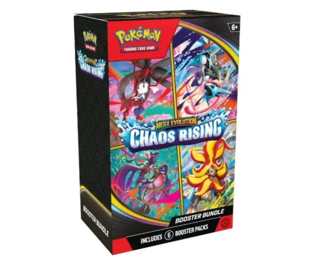 Pokémon TCG: Mega Evolution 4: – Chaos Rising Booster Bundle (6 booster) Vásárold meg a Cardverse webshopban