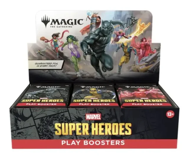 Magic: The Gathering – Marvel Super Heroes – Play Display Vásárold meg a Cardverse webshopban