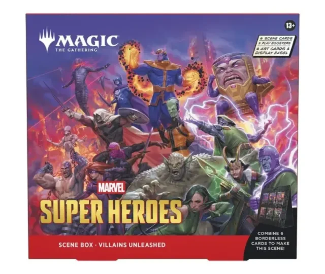 Magic: The Gathering – Marvel Super Heroes – Scene Box – Villains Unleashed Vásárold meg a Cardverse webshopban