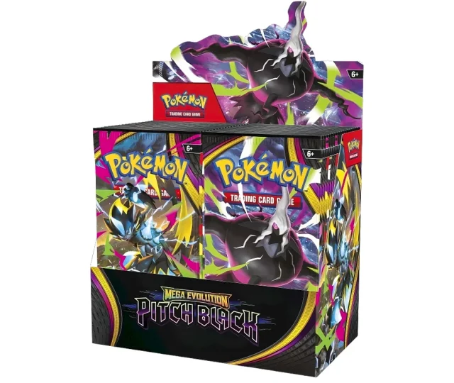 Pokémon TCG: Mega Evolution 5: Pitch Black – Booster Box Vásárold meg a Cardverse webshopban