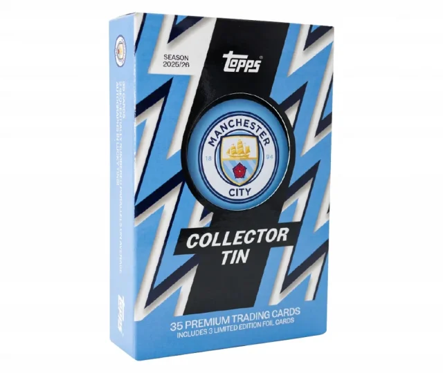 2025/26 Manchester City Collector Tin Vásárold meg a Cardverse webshopban