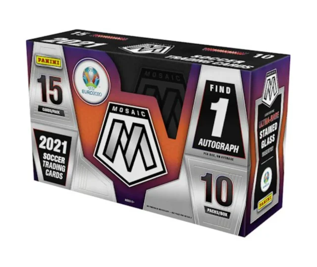 2020-21 Panini Mosaic UEFA Euro Soccer Hobby Box Vásárold meg a Cardverse webshopban