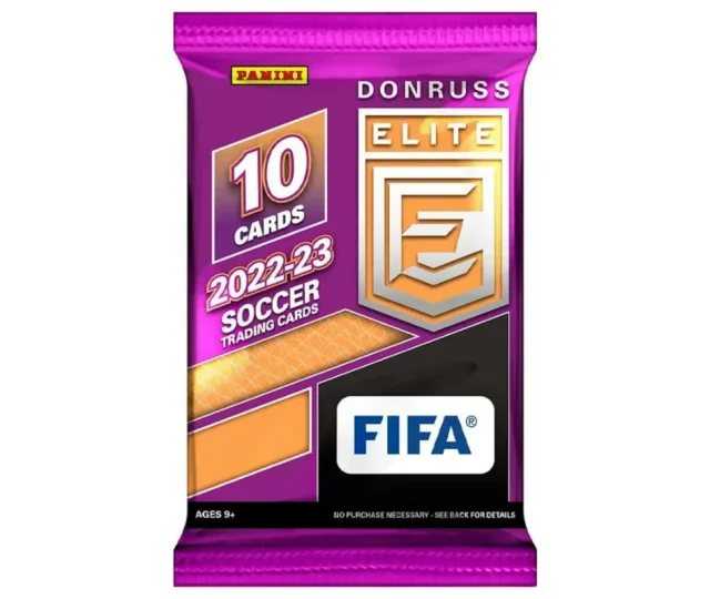 2022-2023 Donruss Elite FIFA Soccer Retail Csomag Vásárold meg a Cardverse webshopban