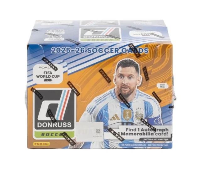 2025-26 Donruss Road to FIFA World Cup ’26 Soccer Vásárold meg a Cardverse webshopban