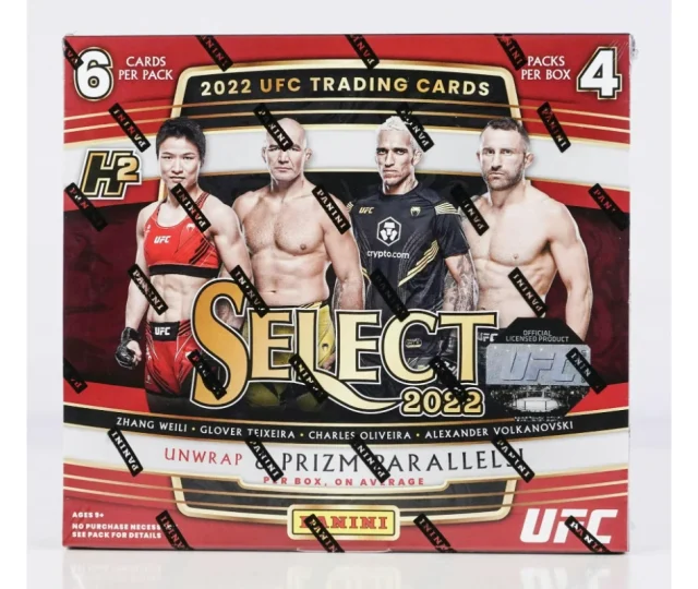2022 Panini Select UFC H2 Hobby Hybrid Box Vásárold meg a Cardverse webshopban
