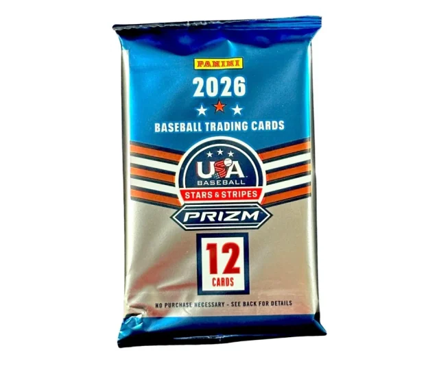 2026 Prizm USA Stars & Stripes Baseball Hobby Csomag Vásárold meg a Cardverse webshopban