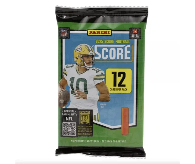 2025 Score Football NPP Retail Csomag Vásárold meg a Cardverse webshopban