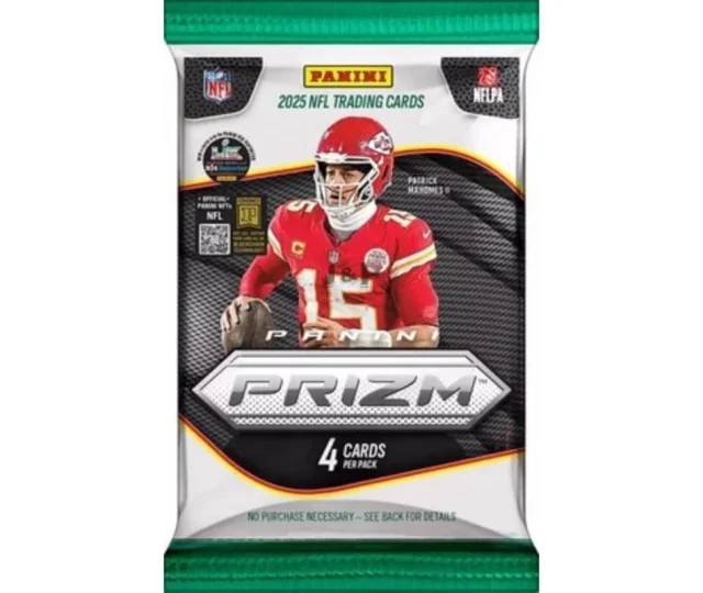 2025 Panini PRIZM Football Retail Csomag Vásárold meg a Cardverse webshopban