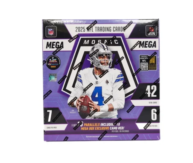 2025 Panini Mosaic Football Hobby Mega Vásárold meg a Cardverse webshopban