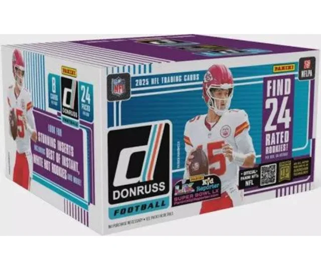 2025 Donruss Football NPP Retail Vásárold meg a Cardverse webshopban