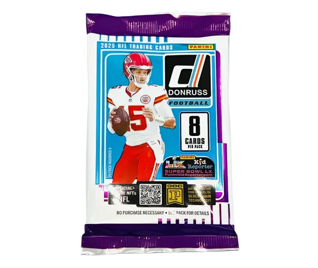 2026 Donruss Football NPP Retail Csomag Vásárold meg a Cardverse webshopban
