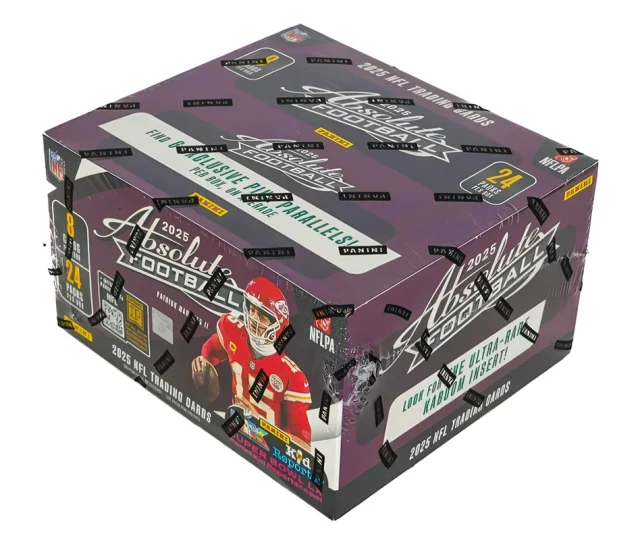 2025 Panini Absolute Football 24-Pack Retail Box Vásárold meg a Cardverse webshopban