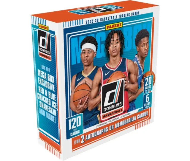 2025-2026 Donruss Basketball Mega Box Vásárold meg a Cardverse webshopban