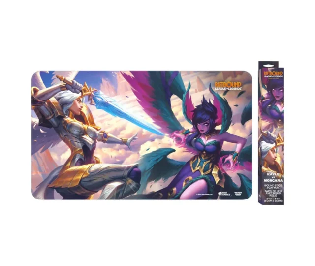 Riftbound TCG – Vendetta Playmat – Kayle vs Morgana Vásárold meg a Cardverse webshopban