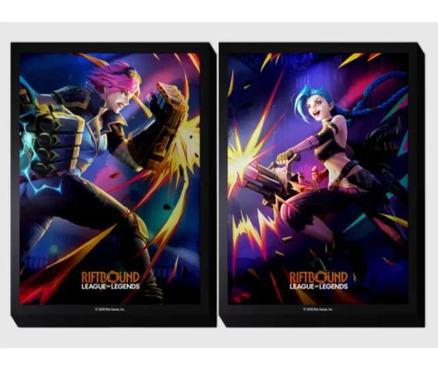 Riftbound TCG – Vendetta Jinx vs Vi Sleeves Vásárold meg a Cardverse webshopban