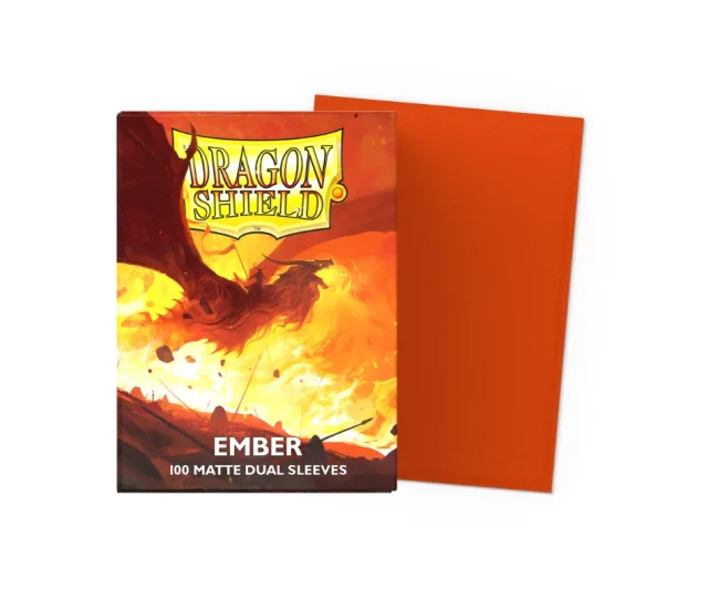 Dragon Shield – Standard Size Dual Matte Sleeves – Ember (100 Sleeves) Vásárold meg a Cardverse webshopban
