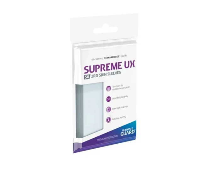 Ultimate Guard Supreme UX 3rd Skin Sleeves (50) Vásárold meg a Cardverse webshopban