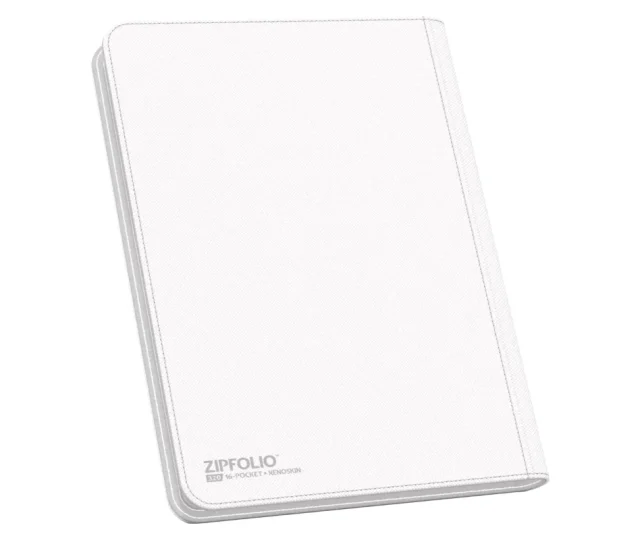 Ultimate Guard – Zipfolio 320 – 16-Pocket XenoSkin – White Vásárold meg a Cardverse webshopban