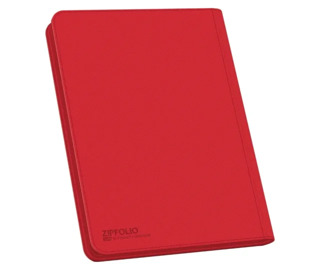 Ultimate Guard – Zipfolio 320 – 16-Pocket XenoSkin – Red Vásárold meg a Cardverse webshopban