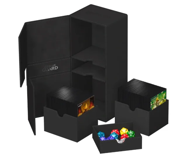 Ultimate Guard Twin Flip’n’Tray 266+ Xenoskin – Black Vásárold meg a Cardverse webshopban