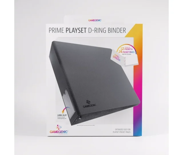 Gamegenic – Prime D-Ring-Binder Playset Size Vásárold meg a Cardverse webshopban