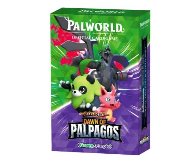Palworld TD02 Dawn of Palpagos Green–Purple Trial Deck Vásárold meg a Cardverse webshopban